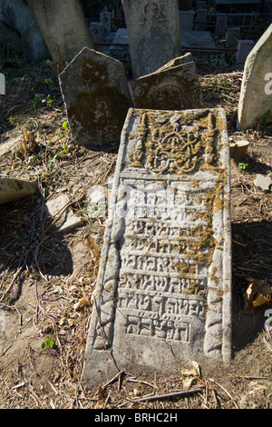 Jüdischer Friedhof in Czernowitz Czernowitz Provinz, Süd-West-Ukraine Stockfoto