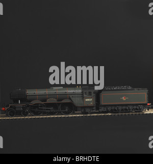 Pacific Class A3-Dampflokomotive, BR Stockfoto