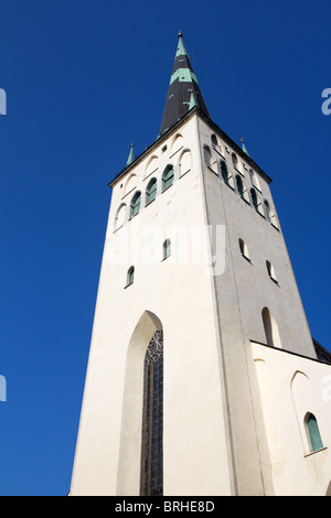 St. Olafs-Kirche in Tallinn, Estland Stockfoto