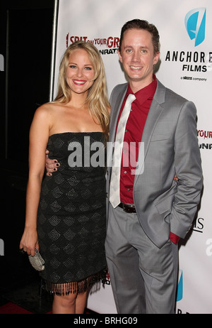 CHAD LINDBERG Freundin I ON YOUR GRAVE Spit ohne Klassifizierung LOS ANGELES PREMIERE HOLLYWOOD LOS ANGELES Kalifornien USA 29 MB Stockfoto