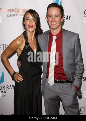 SARAH BUTLER CHAD LINDBERG I ON YOUR GRAVE Spit ohne Klassifizierung LOS ANGELES PREMIERE HOLLYWOOD LOS ANGELES Kalifornien USA 29 Septem Stockfoto