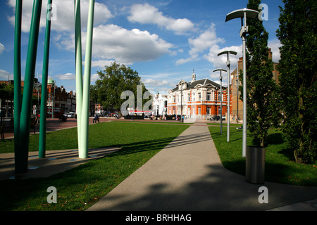 Windrush Square, Brixton, London, UK Stockfoto