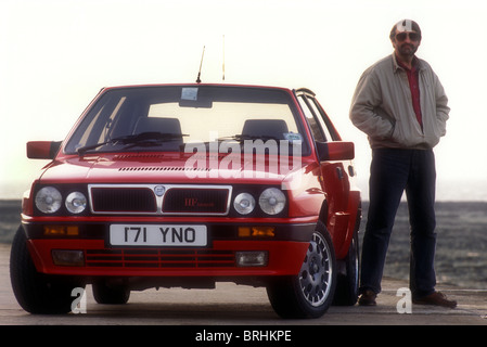 Lancia Delta Integrale 8V 1989 Stockfoto