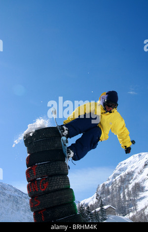 Die Xbox Big Day Out in Val d ' Isere, Frankreich Stockfoto