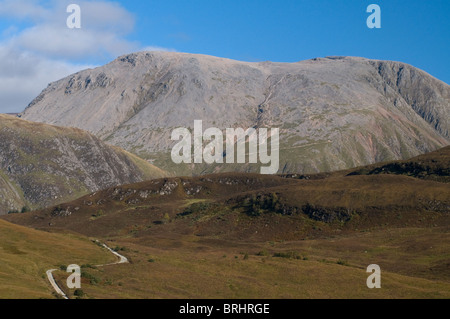 Großbritanniens höchstem Berg, Ben Nevis, Fortwilliam, Lochaber, Inverness-Shire, Schottland.  SCO 6809 Stockfoto