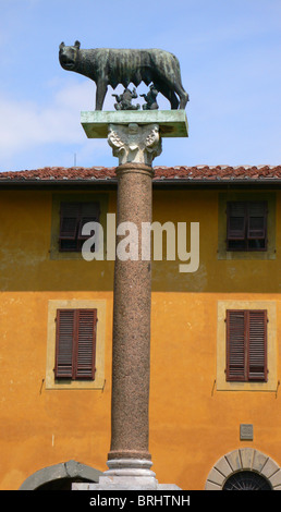 Der Kapitolinischen Wolf, Pisa, Italien Stockfoto