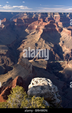 Arizona, Grand Canyon National Park, Canyon-Blick vom Pima Point Stockfoto