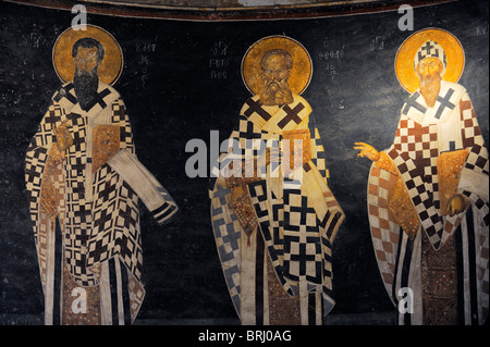 Kirchenväter in der Chora-Kirche in Istanbul Stockfoto