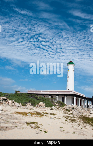 Mexiko, Cozumel. Punta Celerain Leuchtturm, Punta Sur Park Isla de Cozumel (Insel Cozumel). Stockfoto