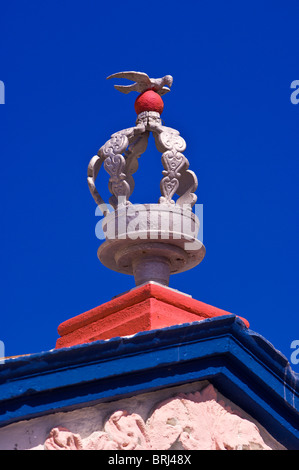 Imperio do Terreiro im Dorf Sao Mateus da Calheta, Angra do Heroismo, Terceira, Azoren, Portugal. Stockfoto