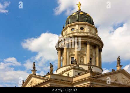 Oben auf den französischen Dom, Gendarmenmarkt Dom, Gendarmenmarkt, Berlin Stockfoto