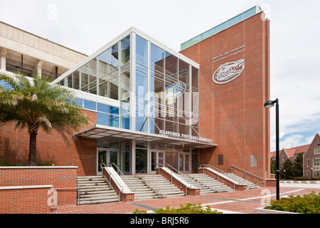 James W. Bill Heavener Football Complex auf dem Campus der University of Florida, wo die Florida Gators beheimatet sind Stockfoto