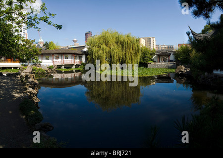 Dr. Sun Yat-Sen Classical Chinese Garden, Chinatown, Vancouver, Britisch-Kolumbien, Kanada Stockfoto