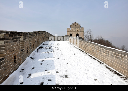 Große Mauer Badaling Beijing Stockfoto