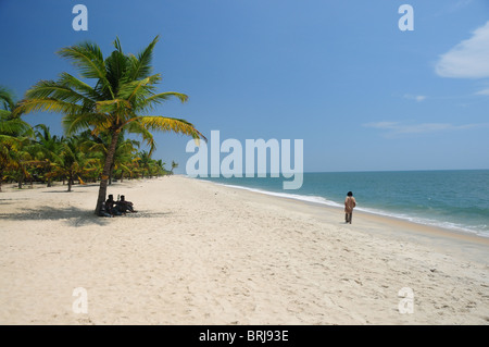 South Indian Strände und Backwaters in Kerala Zustand Stockfoto