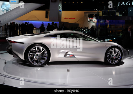 Jaguar CX-75, Paris Motor Show, Frankreich Stockfoto