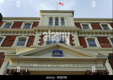 Das Best Western Queen Hotel im Stadtzentrum von Chester UK Stockfoto