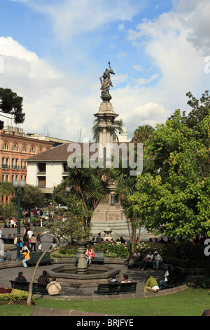 Plaza De La Independencia, Quito, Ecuador Stockfoto