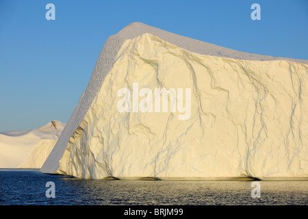 Eisberg in Jakobshavn Gletscher, Disko-Bucht, Ilulissat, Grönland Stockfoto