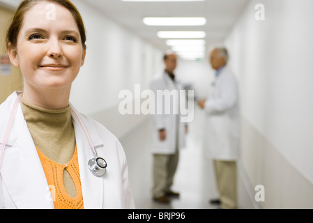 Ärztin, portrait Stockfoto