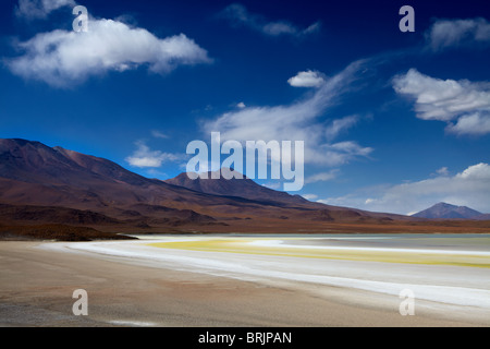 die abgelegene Region der Hochwüste, Altiplano und Vulkane in der Nähe von Tapaquilcha, Bolivien Stockfoto