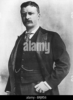 THEODORE ROOSEVELT (1858-1919) 26. Präsident der USA Stockfoto