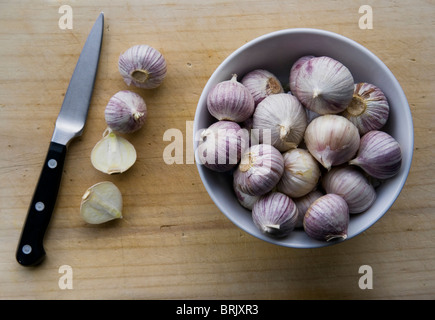 Chinesische Perlen Knoblauch Stockfoto