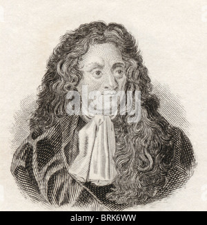 Jean De La Fontaine, 1621 bis 1695. Französische Fabeldichter und Dichter. Stockfoto