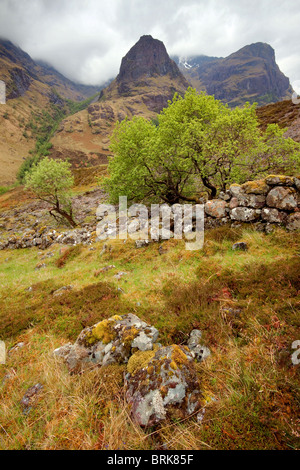 Drei Schwestern, Glencoe, Schottland Stockfoto