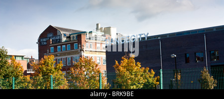 Blick auf Tanz Stadt im Nordosten Englands Stadtzentrum von Newcastle. Stockfoto