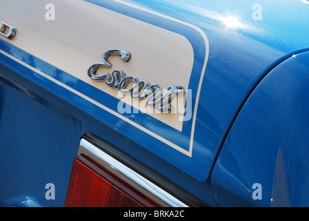 Ford Escort Mexico Mk1-logo Stockfoto