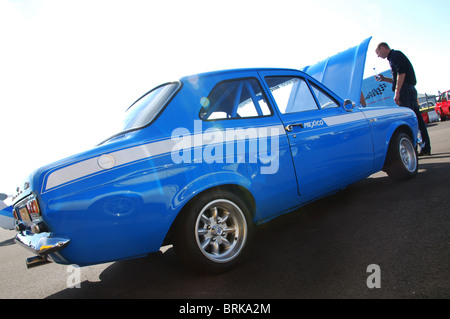 Ford Escort Mexico Mk1 auf dem display Stockfoto