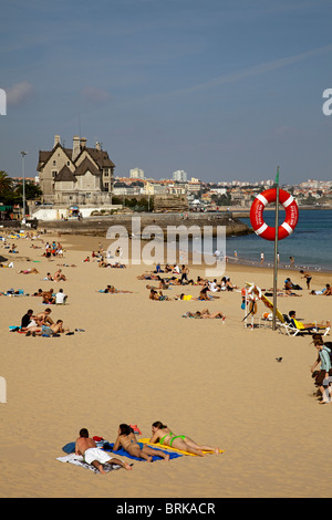 Playas de Cascais Portugal Strände von Cascais Portugal Stockfoto