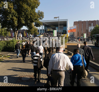 Köln - Photokina und fair Messehallen Köln Messe - Eingang Süd Stockfoto