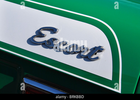 Ford Escort Mexico Mk1-logo Stockfoto