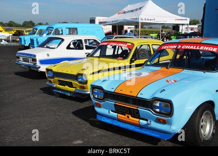 Ford Escort Mk1 Rennwagen auf dem display Stockfoto