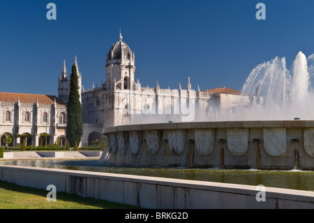 Mosteiro Dos Jeronimos Belem von Lissabon Portugal Stockfoto