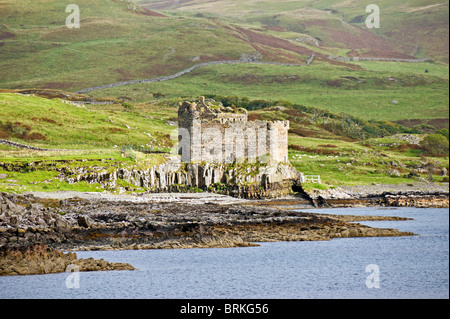 Mingary Burg in Kilchoan Ardnamurchan Highlands von Schottland Stockfoto