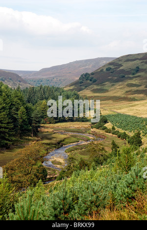 Derwent Valley Derbyshire England uk Stockfoto