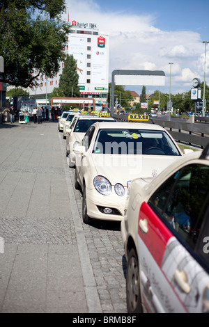 Taxi, Berlin, Deutschland Stockfoto