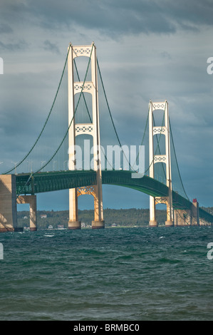 Mackinac Brücke Michigan Stockfoto