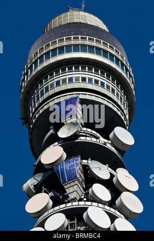 BT Tower (arbeite Post Office Tower), London, England Stockfoto