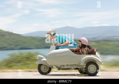 Schnelle Fahrt Stockfoto