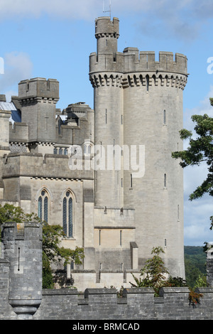 Arundel Castle in West Sussex Stockfoto