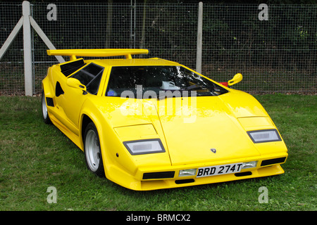 Lamborghini Countach bei Shire Horse-Rallye 2010 Stockfoto