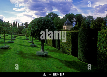 Eyrignac Manor Gardens, Eyrignac Manor, Stadt von Salignac-Eyvigues, Dordogne, Aquitaine, Frankreich, Europa Stockfoto