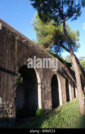 Römisches Aquädukt Rom "Villa Pamphilj" Italien antike Stockfoto