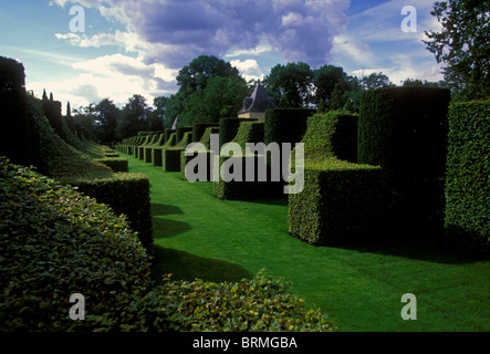 Eyrignac Manor Gardens, Eyrignac Manor, Stadt von Salignac-Eyvigues, Dordogne, Aquitaine, Frankreich, Europa Stockfoto