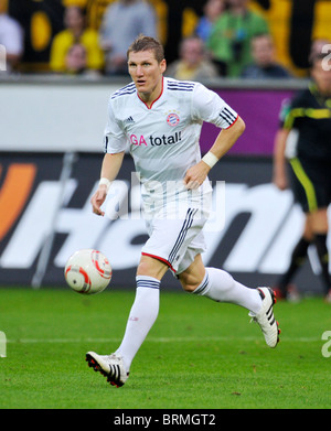 Signal-Iduna Park Dortmund, Deutschland 4.10.2010, Fußball: Borussia Dortmund gegen Bayern München 2:0 - Bastian Schweinsteiger, FC Bayern München, München, München Stockfoto