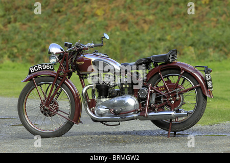 Triumph Speed Twin Motorrad Stockfoto